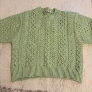 Zara Pearl Sweater